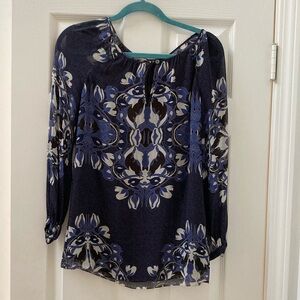 Tory Burch Floral Silk Blouse 2